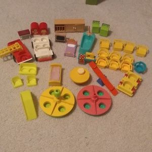 Fisher Price Vintage House Furniture